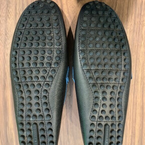 Louis Vuitton Men's Hockenheim Black Leather Loafers - Picture 8 of 9